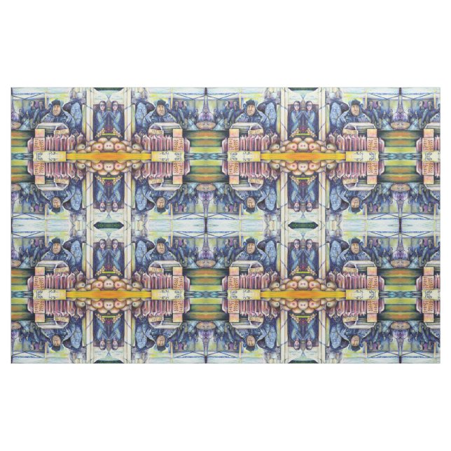 Tecido Ele Ouviu, O Que Eu Vi (Fat Quarter)