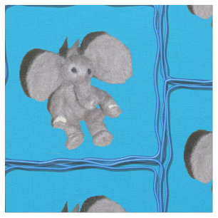 Tecido - Elefante no Quadro