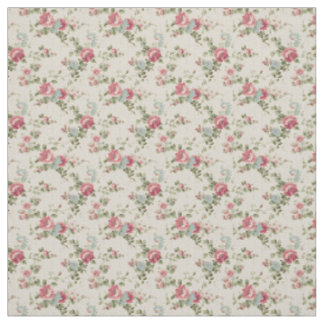 Tecido Elegância do Chique Rosa de Cottage