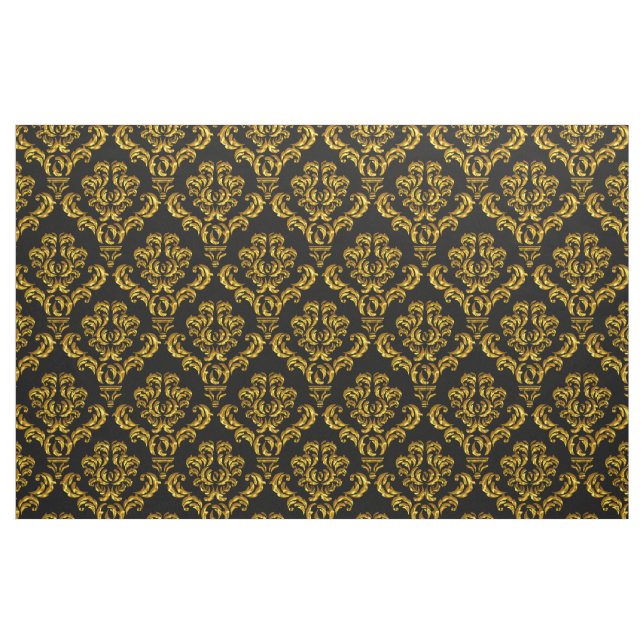 Tecido elegante do damasco (Fat Quarter)