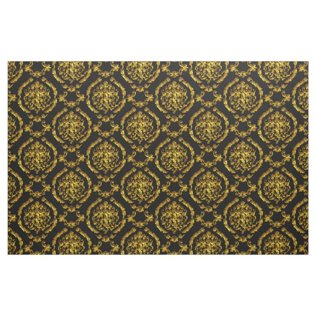 Tecido elegante do damasco (Fat Quarter)