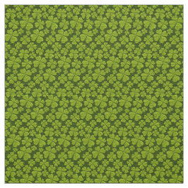 Tecido Elegante Quatro Folhas Folha Floral