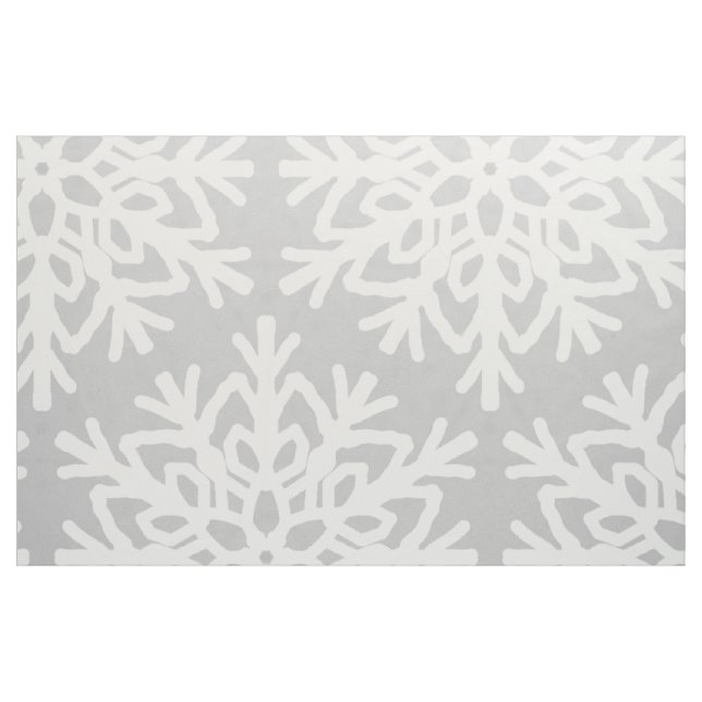 Tecido Elegante Snowflake Pattern (Fat Quarter)