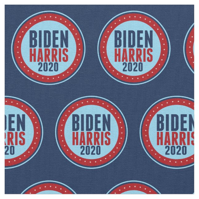 Tecido  Eleição de Biden Harris 2020 (Detalhe)