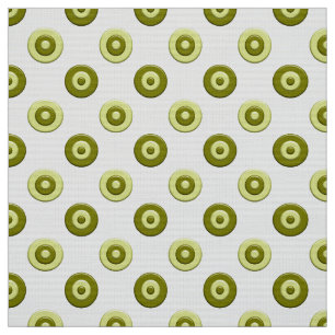 Tecido Elemento verde das bolinhas