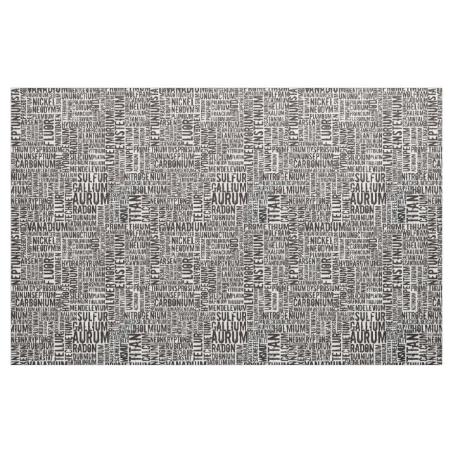 Tecido Elementos Químicos... (Jarda)