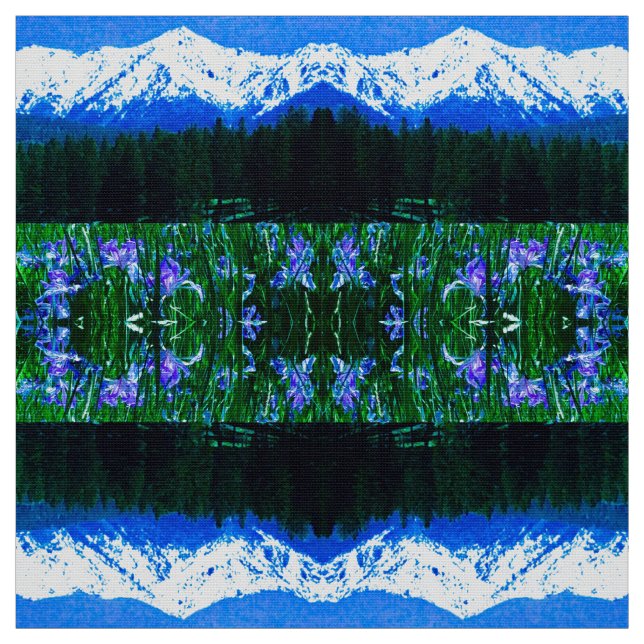 Tecido Elk Horn Iris (Modelo)