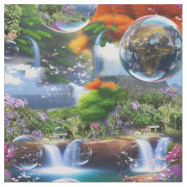 Tecido Em que mundo maravilhoso eu vivo