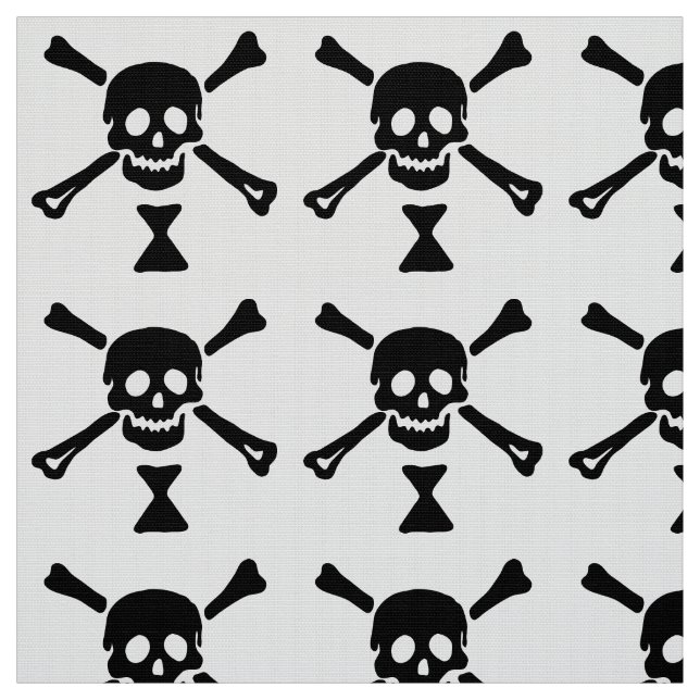 Tecido Emanuel Wynne Pirate Flag Jolly Roger (Modelo)
