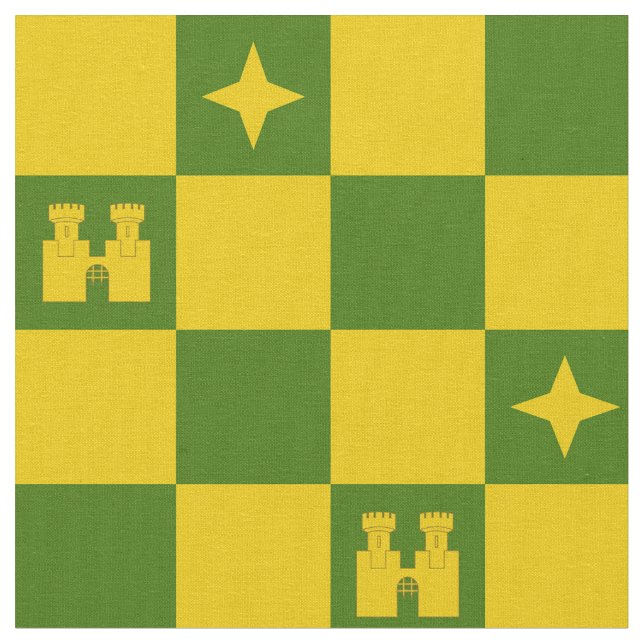 Tecido Emblema da População do Castelo Norte SCA Babric (Detalhe)
