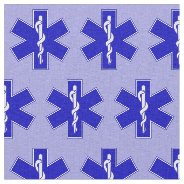 Tecido EMT Star of Life Smaller (Detalhe)