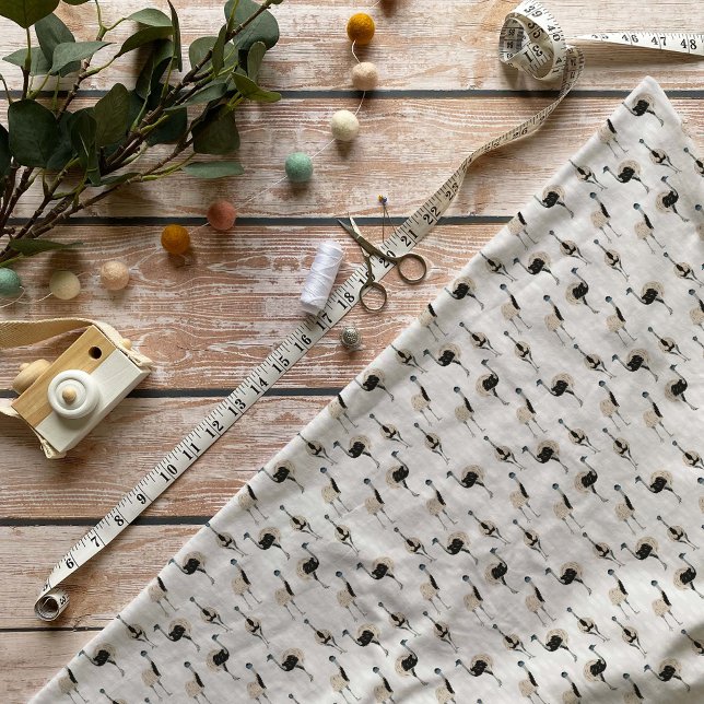 Tecido Emus Bird Patternos (Criador carregado)