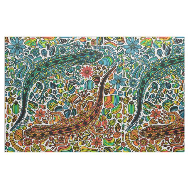 Tecido Encontre os lagos (Fat Quarter)
