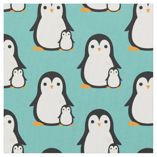 Tecido Enfermeiro de Enfermeiro de Bebê Pinguim Bonito (Detalhe)
