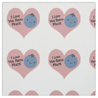 Engraçado Eu Te Amo Muito Bonito Kawaii Blueberry