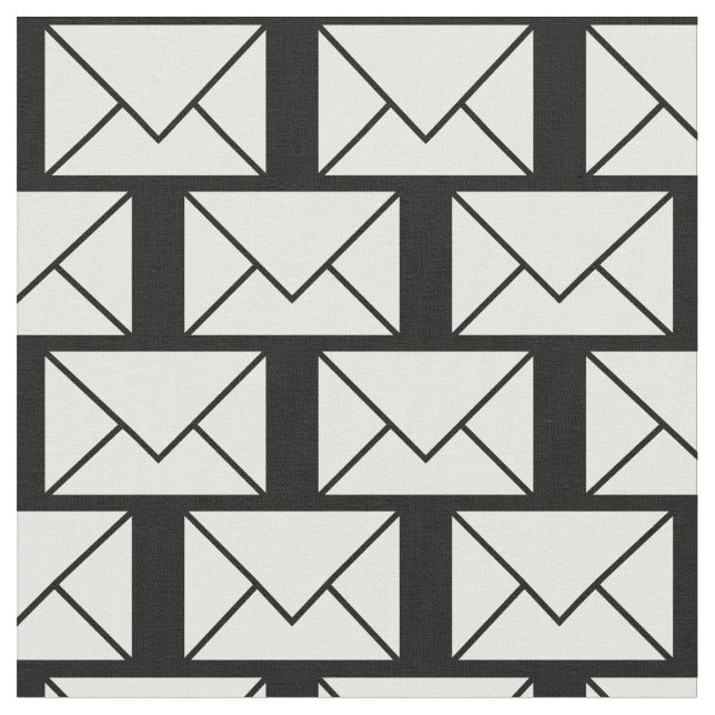 Tecido Envelopes de Letras de Corda (Detalhe)