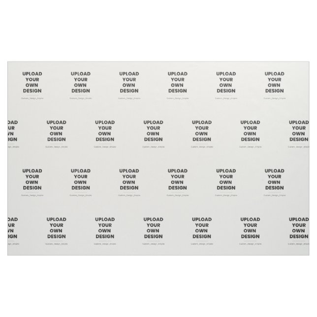 Tecido Envie Seu Próprio Design Aqui | Modelo Personaliza (Fat Quarter)