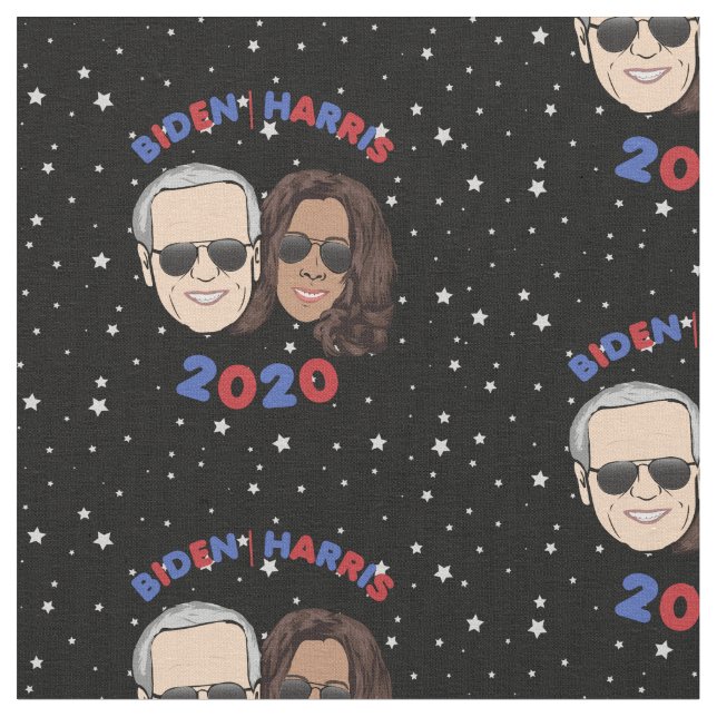 Tecido Equipe de sonho de Biden Harris 2020 no quintal da (Detalhe)