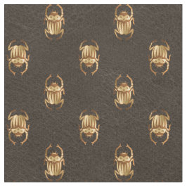 Tecido Escaravelhos de escaravelho metálico-Dourado em ca