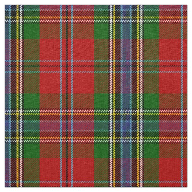 Tecido Escocês Clan MacLean da Xadrez Duart Tartan (Modelo)