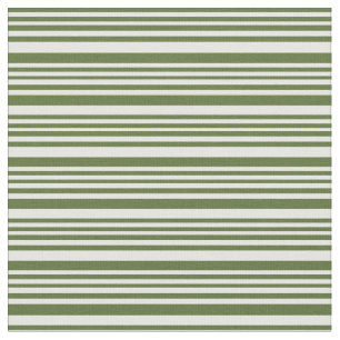 Tecido Escuros de cor verde-oliva-escura e branca