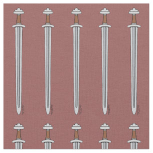 Tecido Espada de Exibição