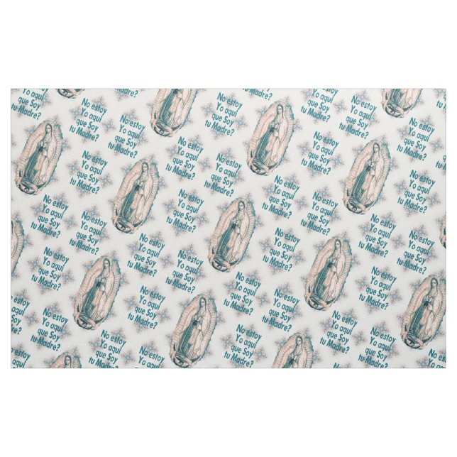 Tecido Espanhol Nossa Senhora de Guadalupe Virgem Maria S (Fat Quarter)