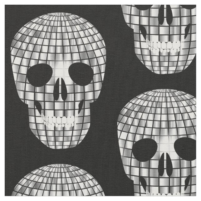 Tecido Espelho de bola de halloween da discoteca (Detalhe)