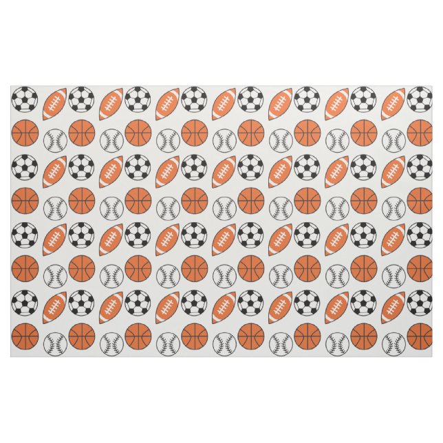 Tecido Espetáculo de esportes engraçados (Fat Quarter)