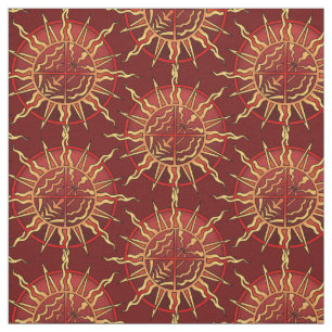 Tecido espiritual tribal dos elementos do tecido