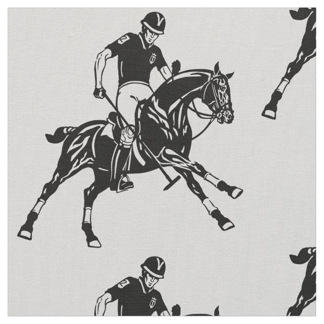 Tecido esporte de polo equestre (Detalhe)