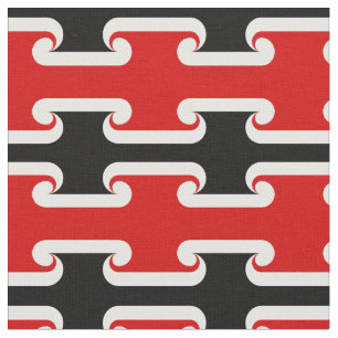 Tecido Esportes de moda Maori Flag & Wave NZ /Rugby
