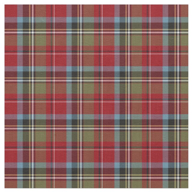 Tecido Estado da Carolina do Norte Tartan (Detalhe)