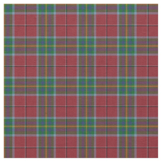 Tecido Estado de impressão do Tartan de West Virginia (Detalhe)