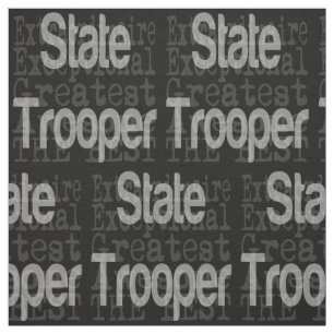 Tecido Estado Trooper Extraordinário