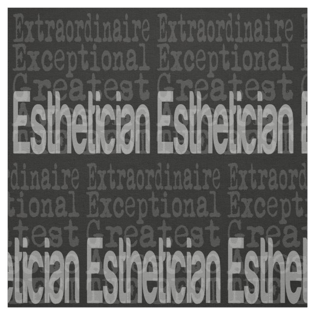 Tecido Estheticista Extraordinário (Modelo)