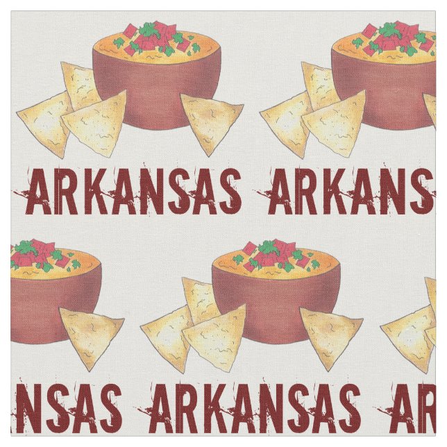 Tecido Estilo Arkansas Dip Nacho Chips Foodie Snack (Detalhe)