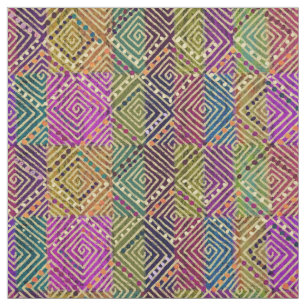 Tecido Estilo de Lama de Correção de Ouros Multicolores