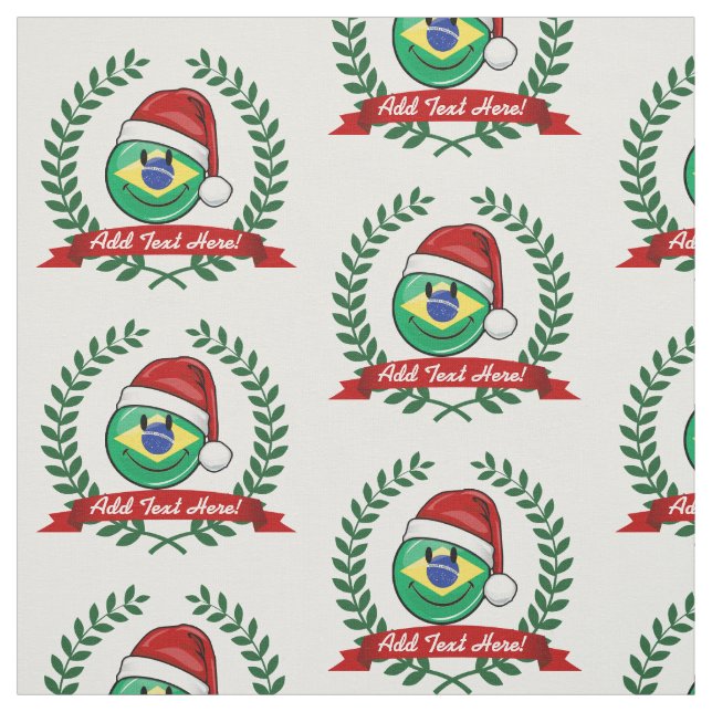 Tecido Estilo de Natal da Bandeira do Jolly (Modelo)
