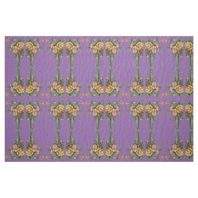 Tecido ESTILO FLORAL DO ARTESANATO DE MATERIAL-tecido (Fat Quarter)
