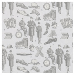 Tecido estilo masculino vitoriano antiguidades roupa masc