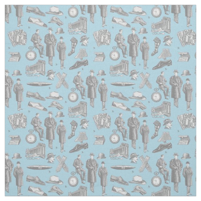 Tecido estilo masculino vitoriano antiguidades roupa masc (Modelo)