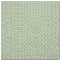 Estilo Vintage Deco Patterno Impressão Sage Green 