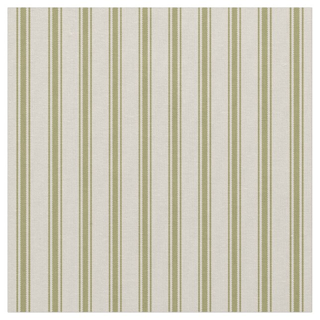 Tecido Estirpes Clássicas Beige e Verde-Oliva (Detalhe)