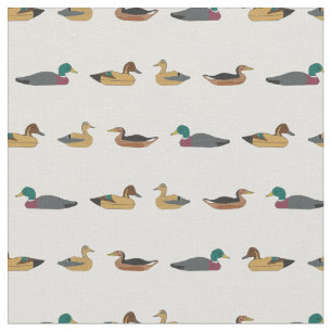 Tecido Estirpes de Pato de Decoy Vintage a Cor Chalky