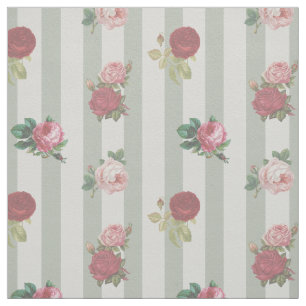 Tecido Estofamento Floral Chic Decoração de Casa Algodão