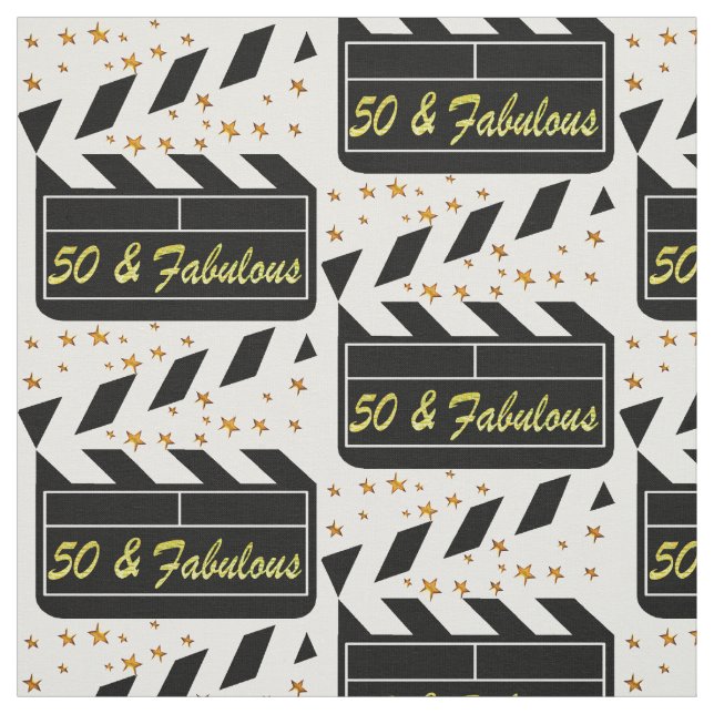 TECIDO ESTRELA DE FILME DE 50 ANOS (Modelo)