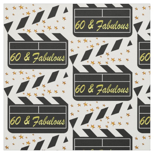 TECIDO ESTRELA DE FILME DE 60 ANOS (Modelo)