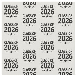 Tecido Estrela de Graduação Turma de 2026 Graduado