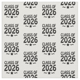 Tecido Estrela de Graduação Turma de 2026 Graduado